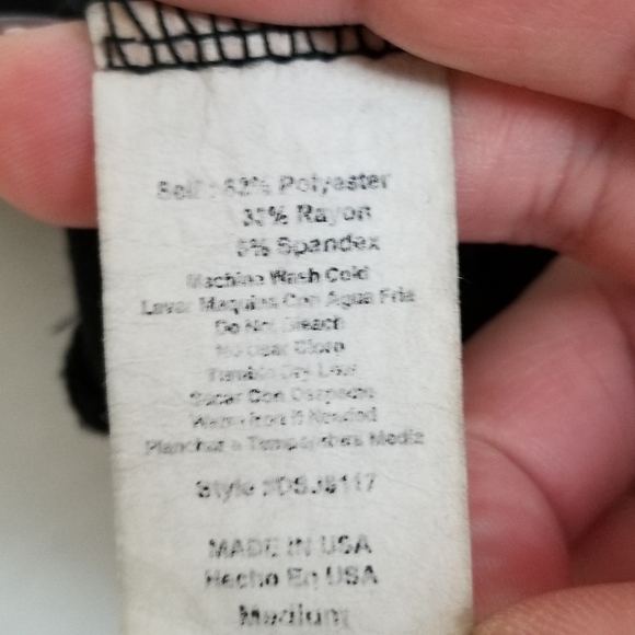 Strapless Embroidered Black Jumpsuit - Picture 8 of 12